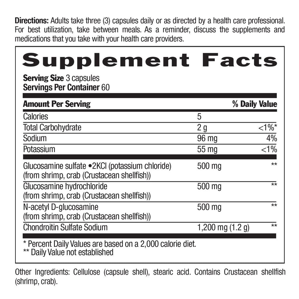 Glucosamine Chondroitin Formula