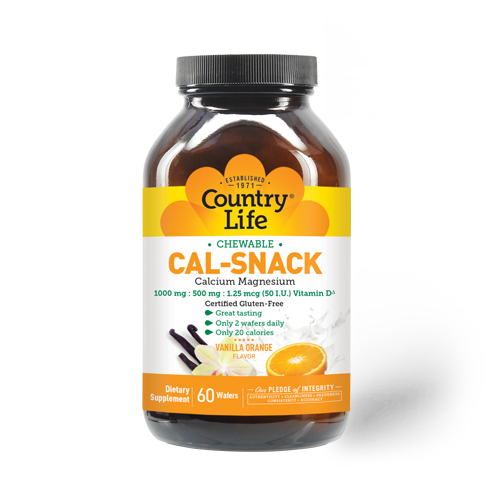 Chewable Cal-Snack Calcium Magnesium 1000 MG 60 Count 