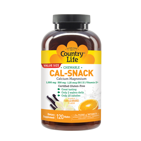 Chewable Cal-Snack Calcium Magnesium 1000 MG 120 Count