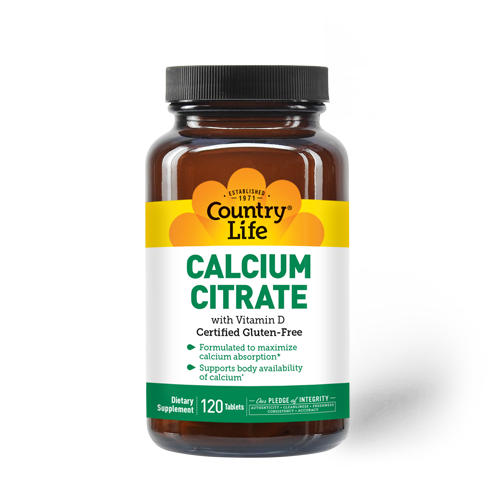 Calcium Citrate with vitamin D 120 count