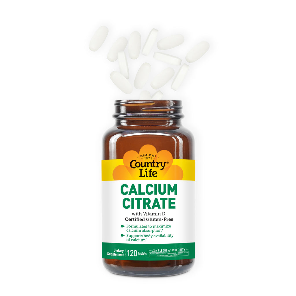 Calcium Citrate with vitamin D 120 count