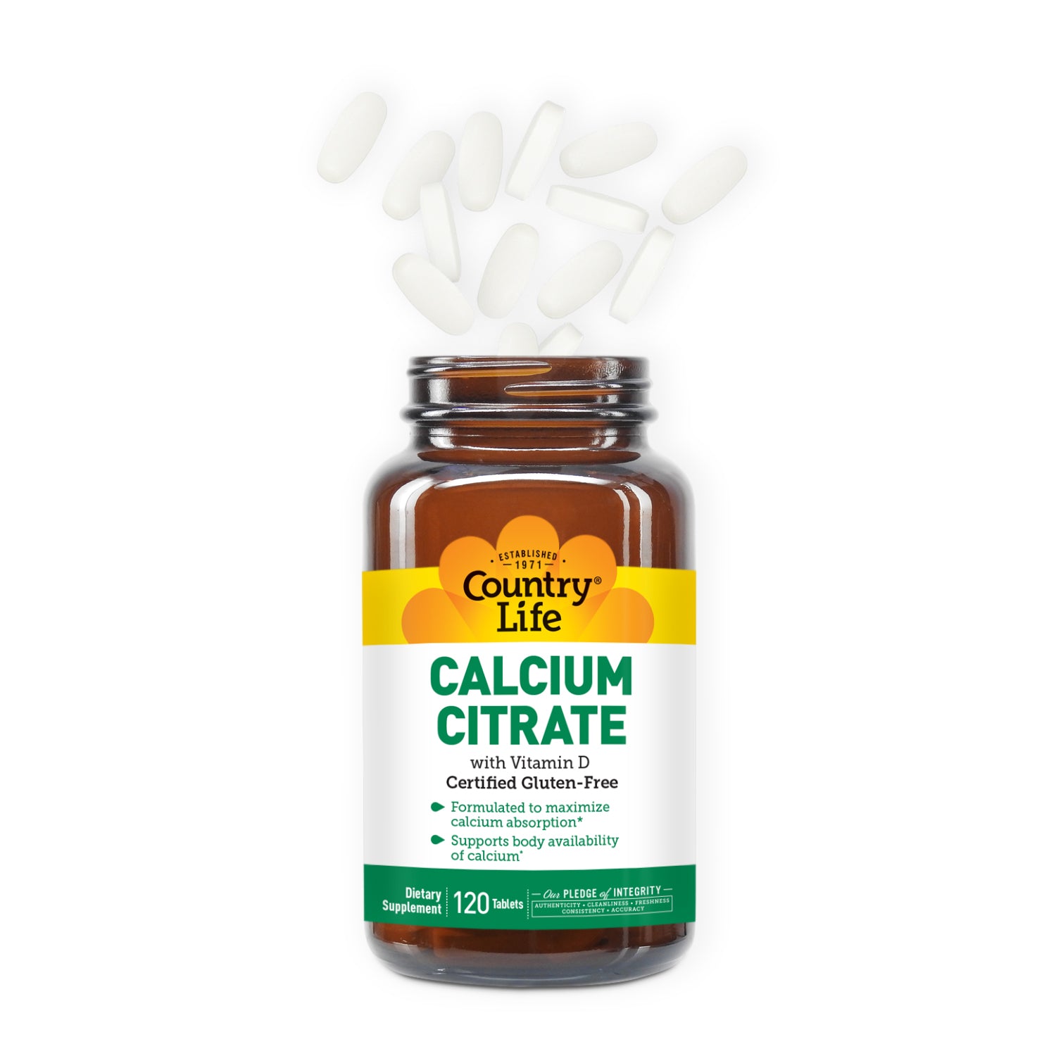 Calcium Citrate with vitamin D 120 count