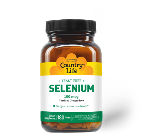 Selenium 100 mcg Supplement Tablets