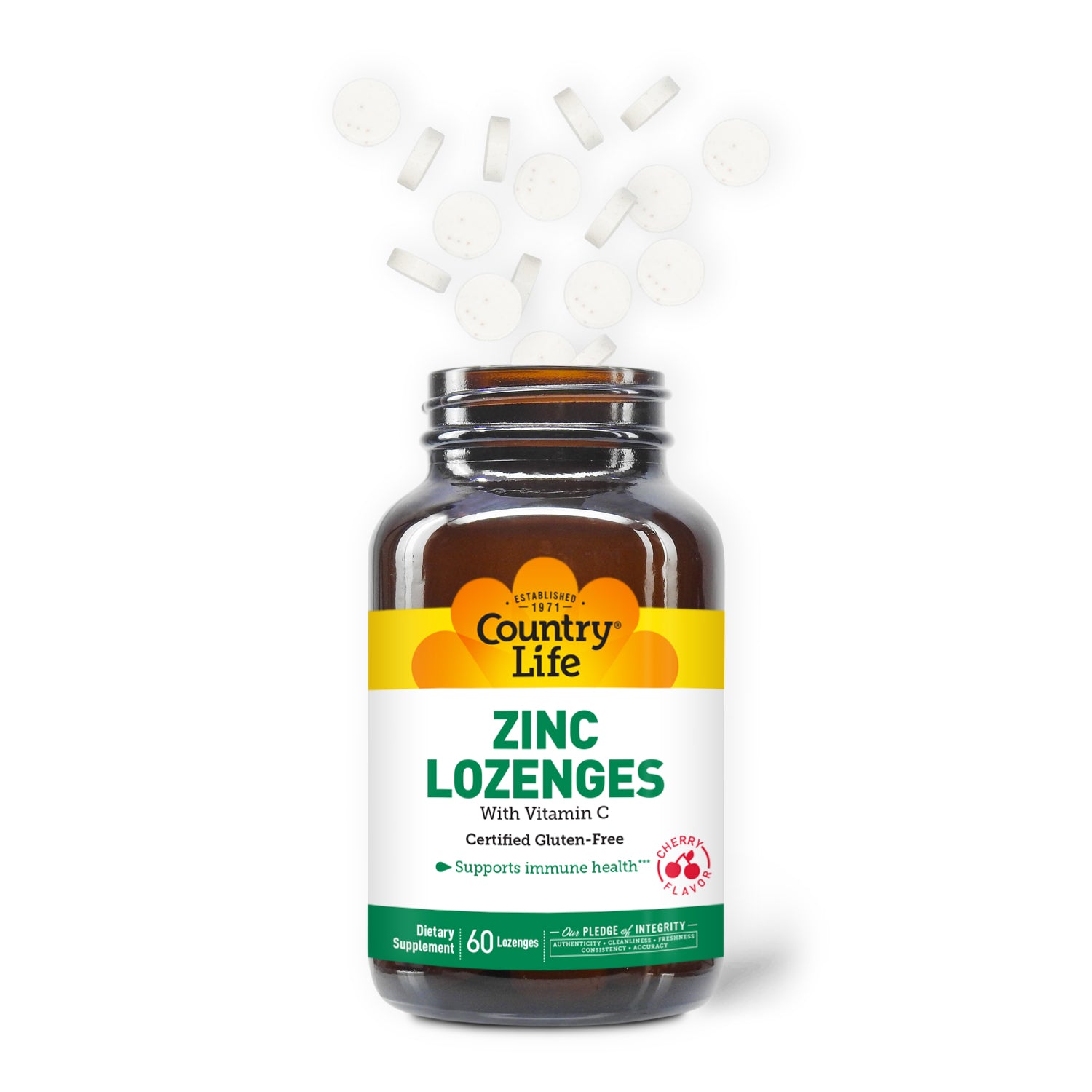 Zinc Lozenges Cherry Flavor