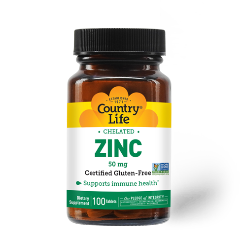 Chelated Zinc 50mg Supplement