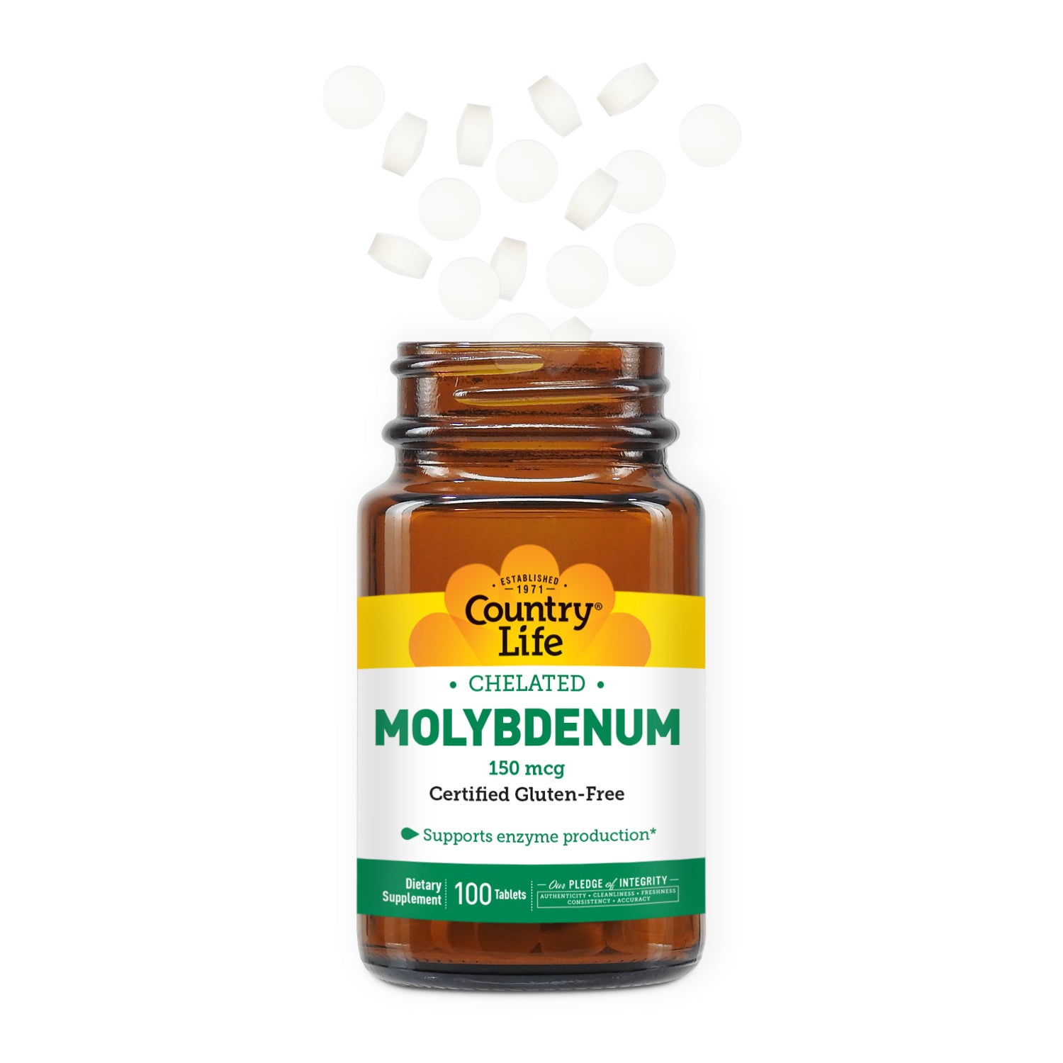 Chelated Molybdenum 150 mcg