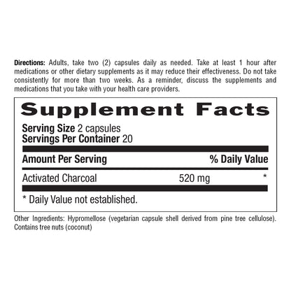 Activated Charcoal Capsules
