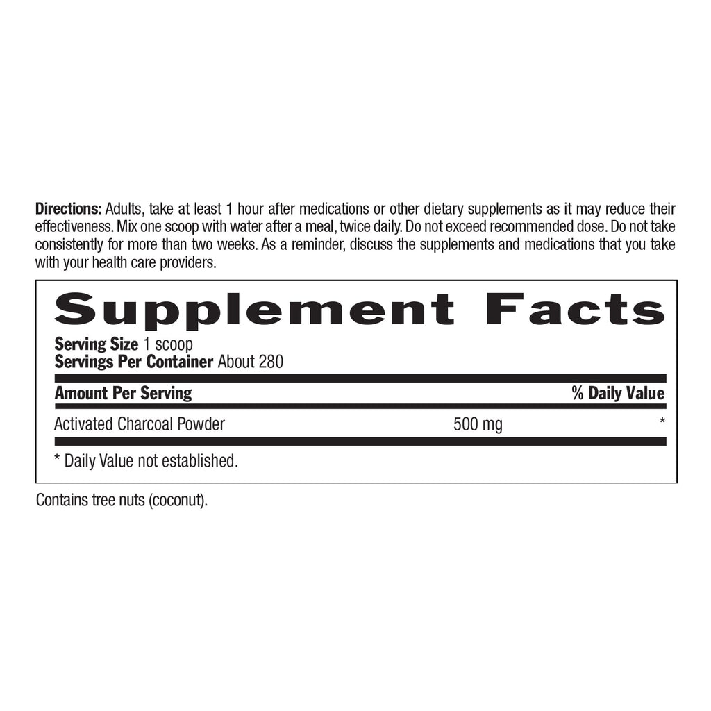 Activated Coconut Charcoal Powder