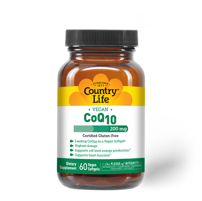 Vegan CoQ10 200 mg