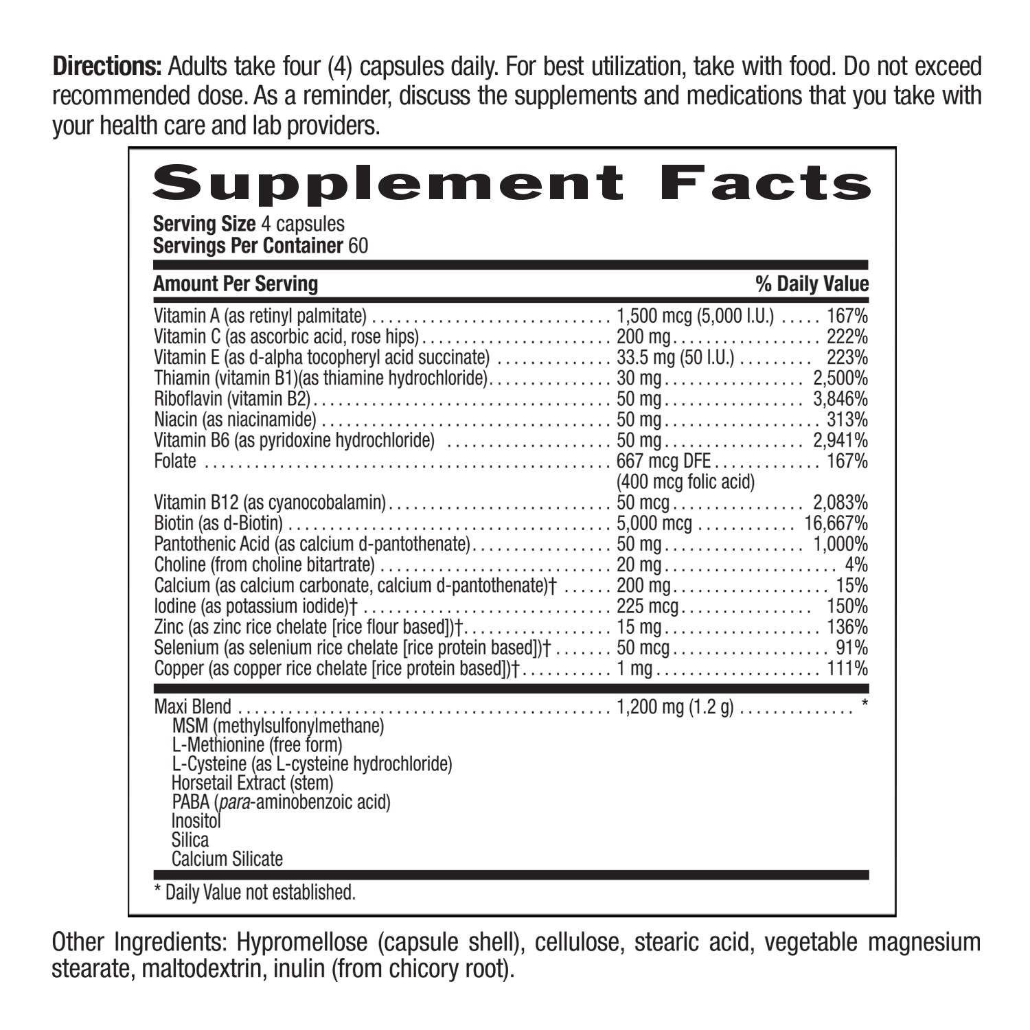 Maxi-Hair® Plus Biotin