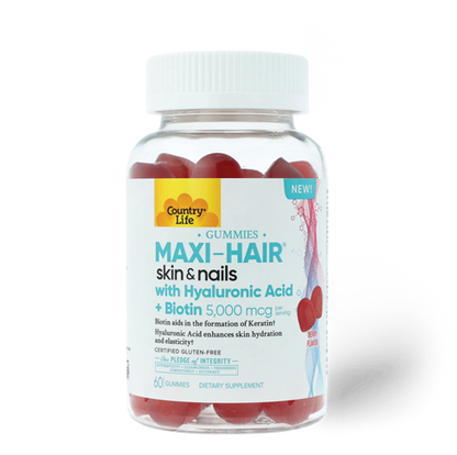 Maxi-Hair® with Hyaluronic Acid + Biotin Gummy