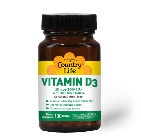 Vitamin D3 1,000 I.U.