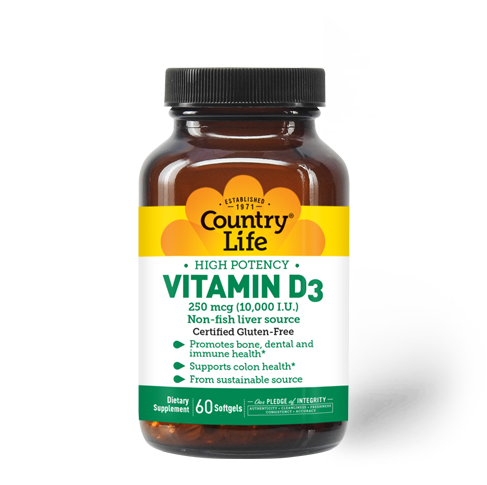 Vitamin D3 10,000 I.U.