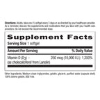 Vitamin D3 10,000 I.U.