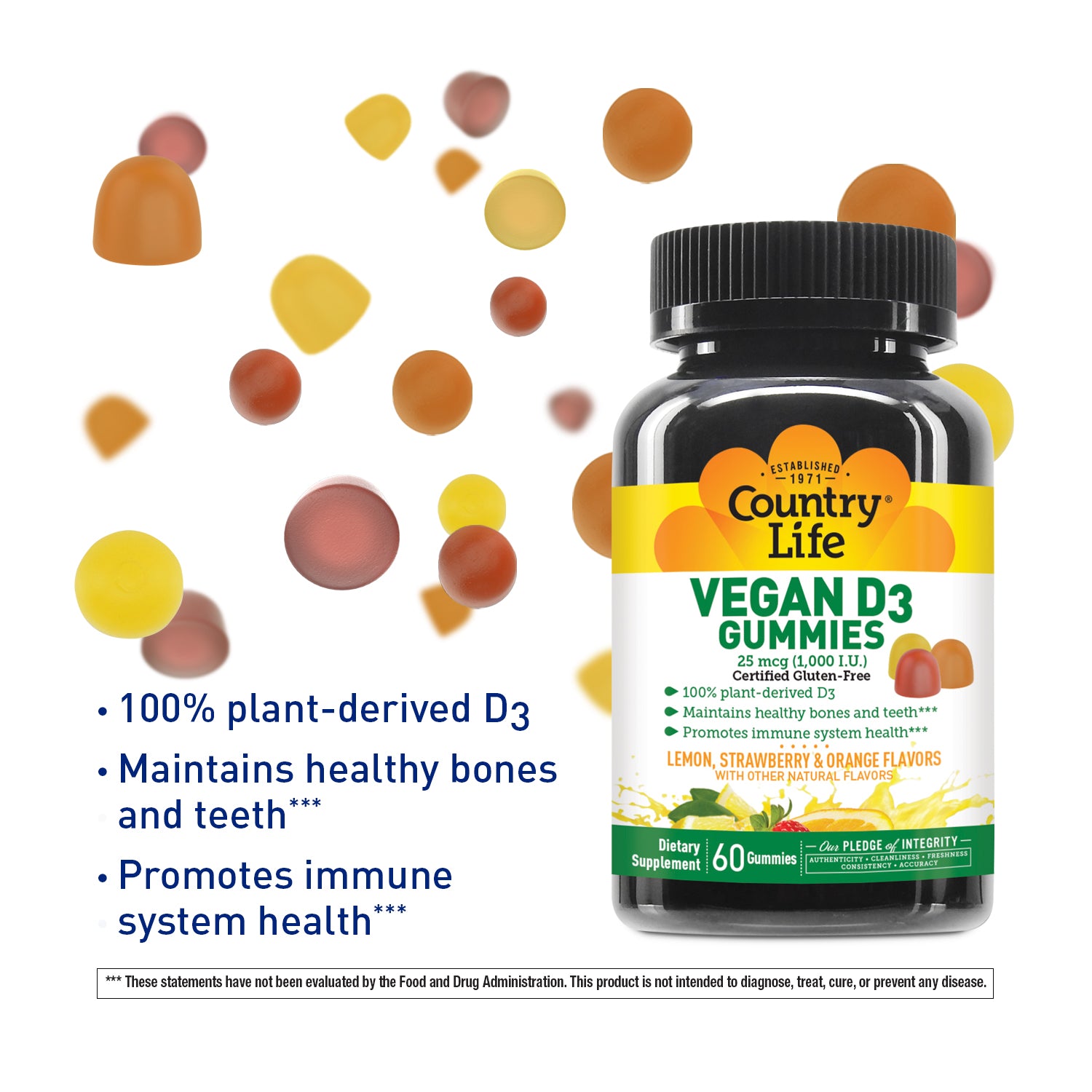 Vegan D3 Gummies media carousel view 3