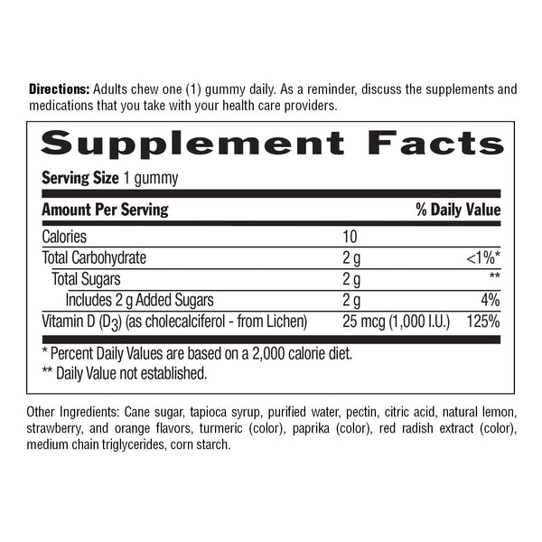 Vegan D3 Gummies