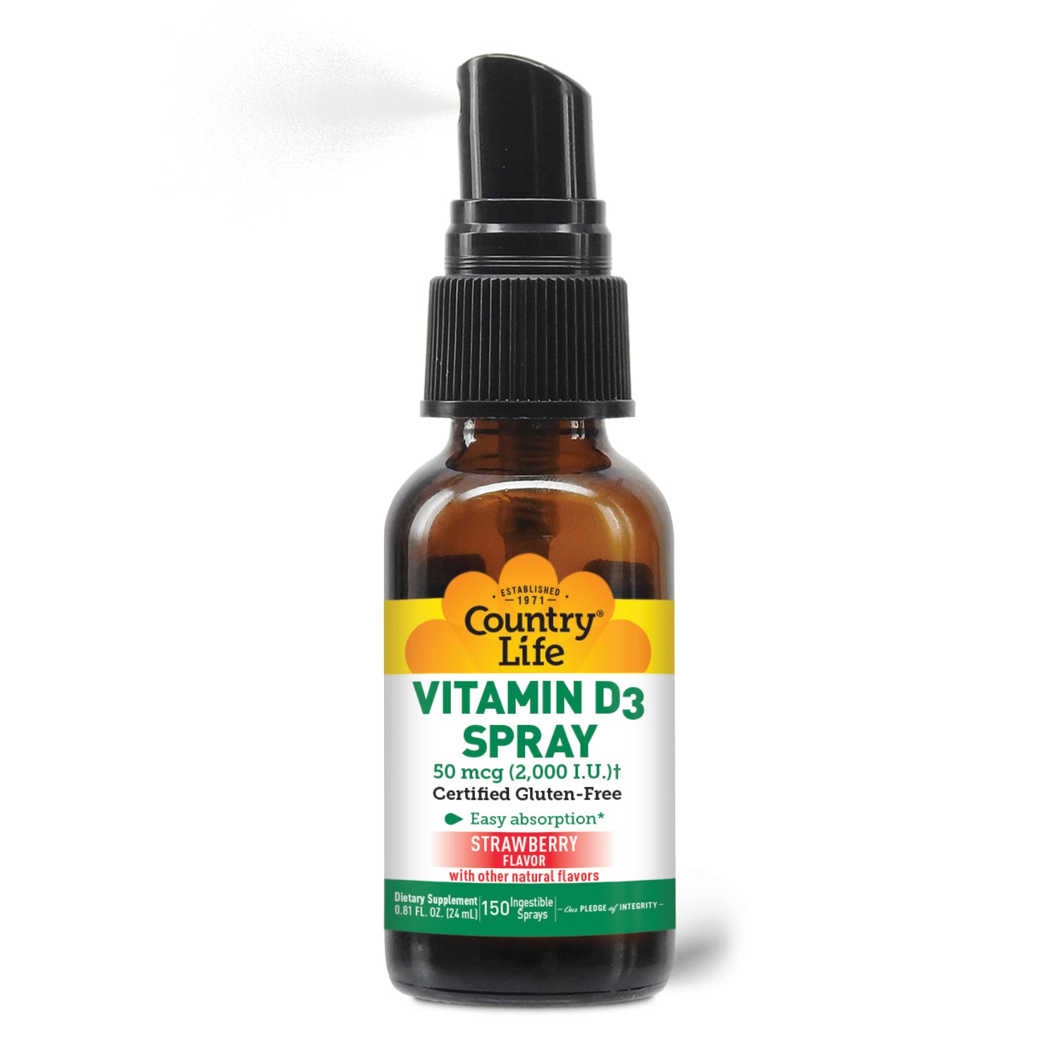Vitamin D3 Spray - Strawberry