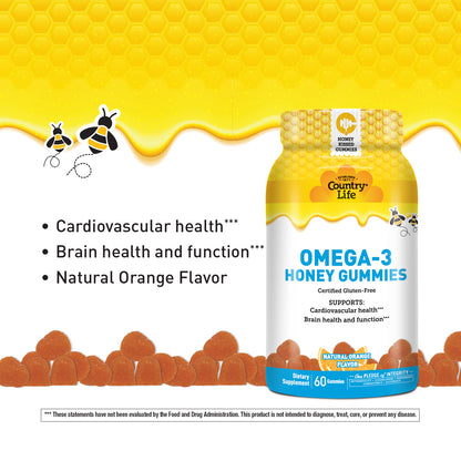 Omega 3 Honey Gummies