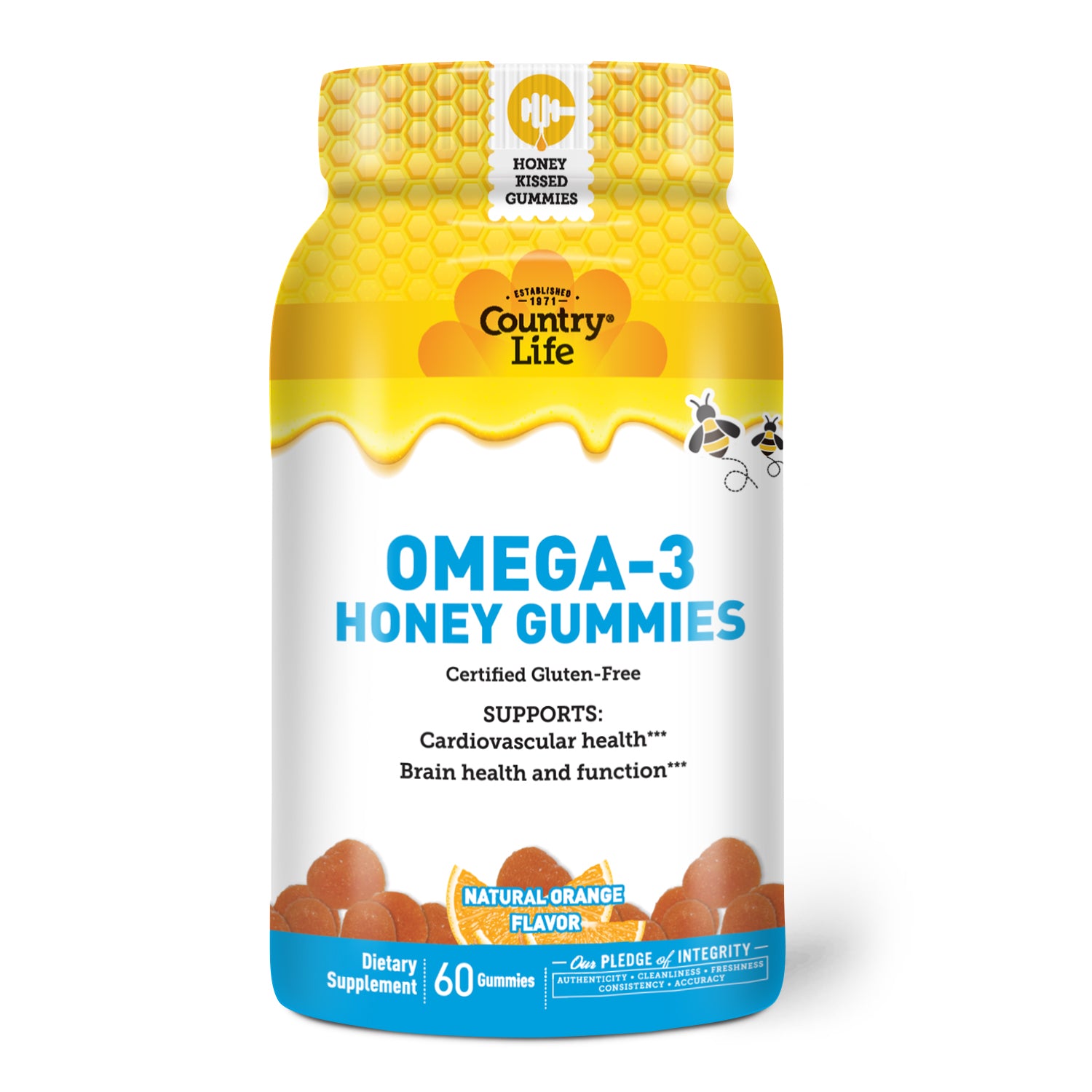 Omega 3 Honey Gummies featured media carousel view