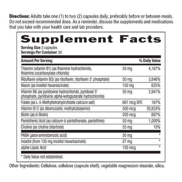 Coenzyme B-Complex Caps