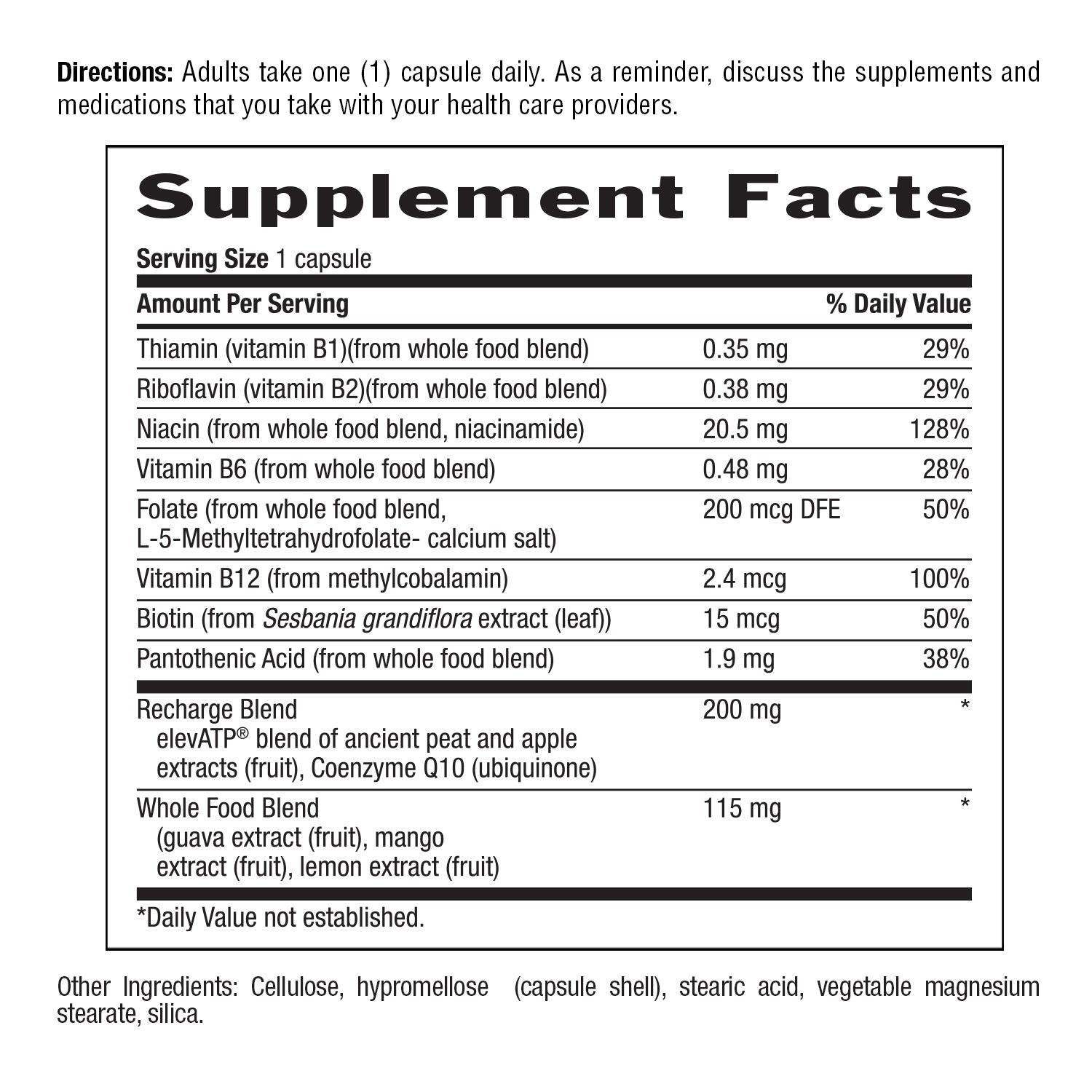 Supplement Facts media carousel view 6