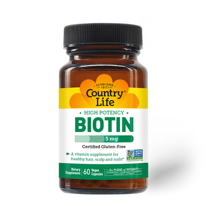 High Potency Biotin 5 mg