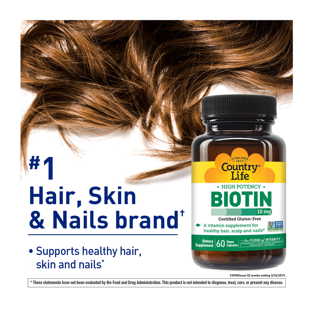 High Potency Biotin 10 mg