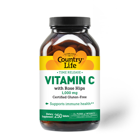Time Release Vitamin C with Rose Hips