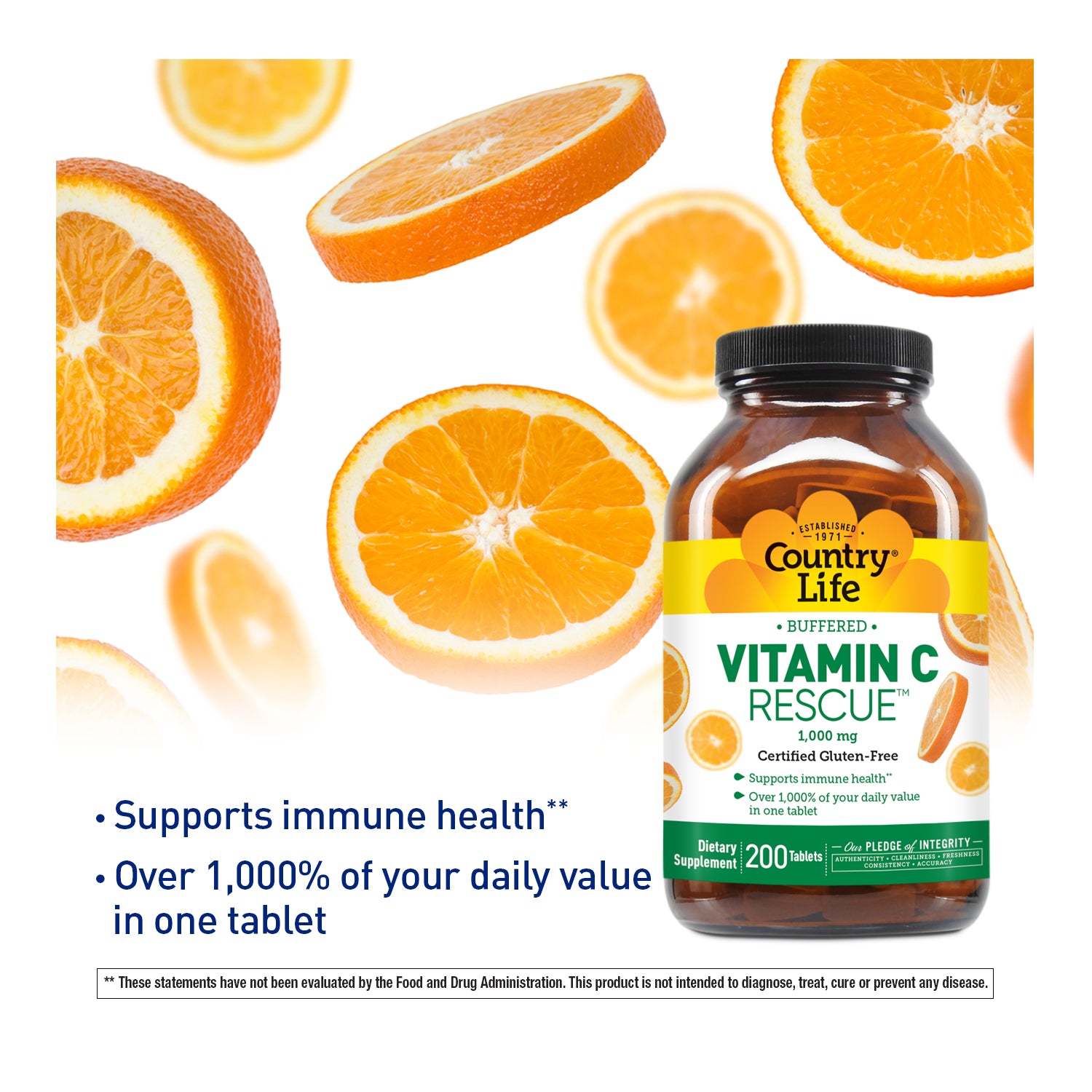 Buffered Vitamin C Rescue 1000 mg