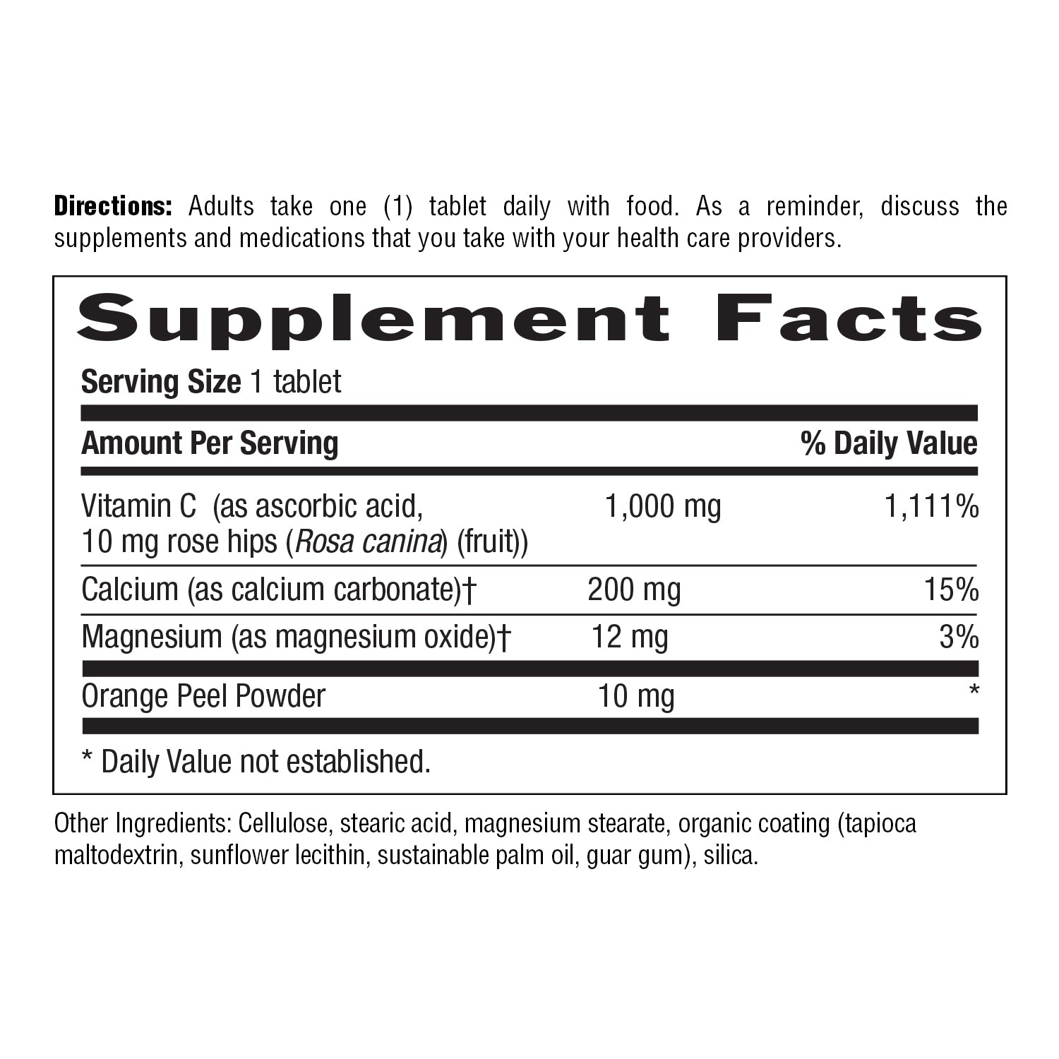 Buffered Vitamin C Rescue 1000 mg
