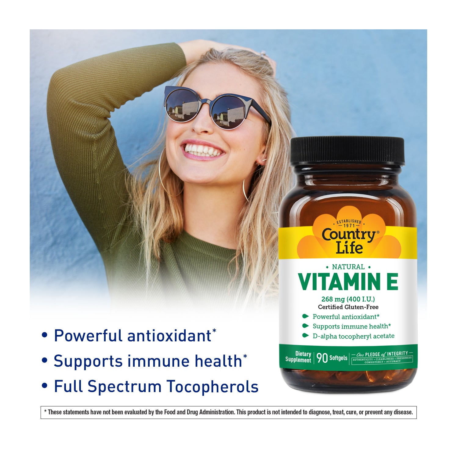 Natural Vitamin E - 400 I.U.