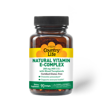 Natural Vitamin E-Complex 400 I.U.