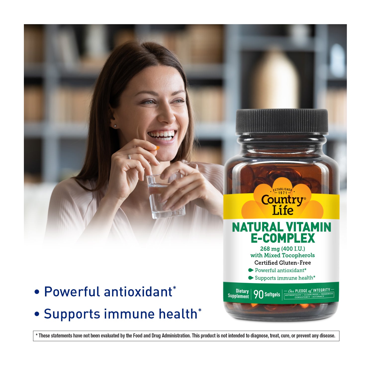 Natural Vitamin E-Complex 400 I.U. media carousel view 4