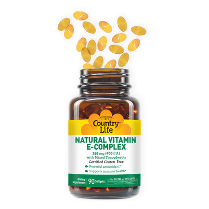 Natural Vitamin E-Complex 400 I.U.