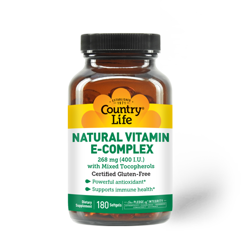 Natural Vitamin E-Complex 400 I.U.