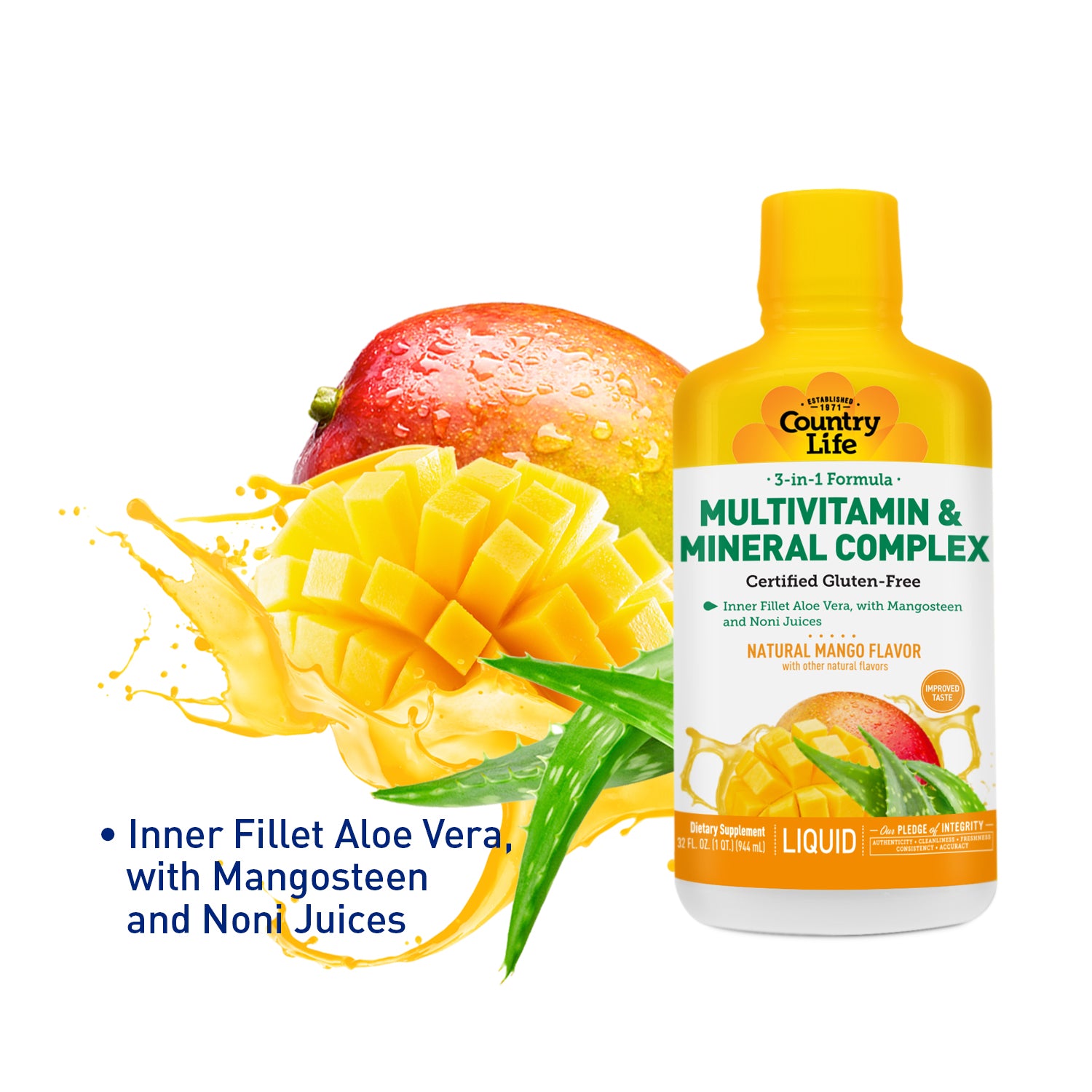 Food Based Liquid Multivitamin and Mineral Complex
