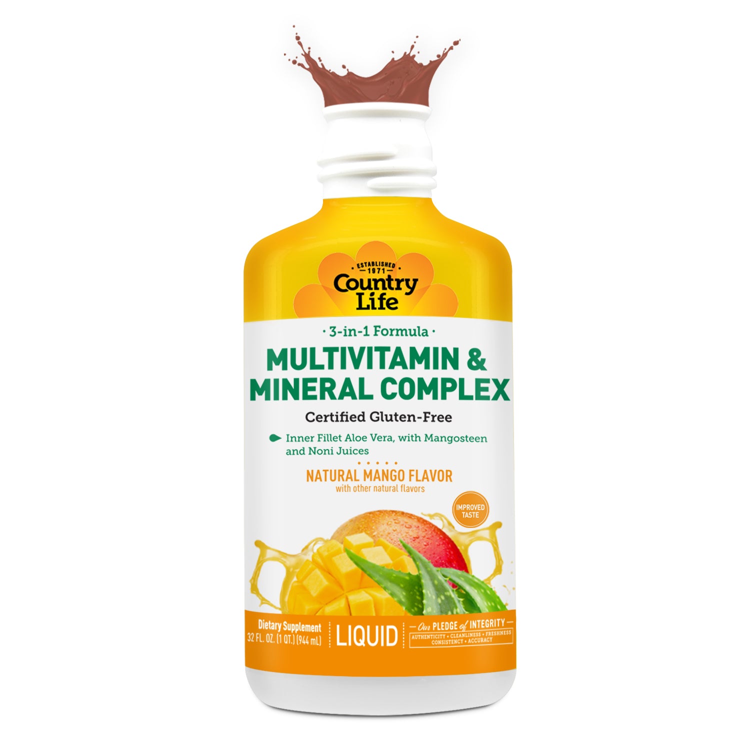 Food Based Liquid Multivitamin and Mineral Complex