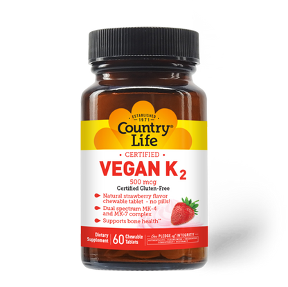 Vegan K2 Chewable Tablets