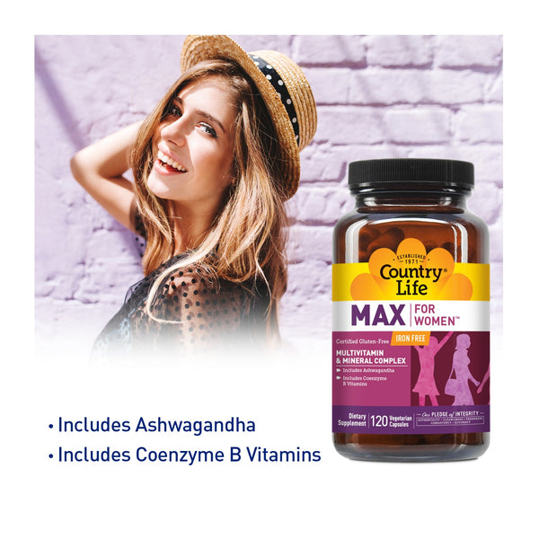 MAX for Women™ Iron Free