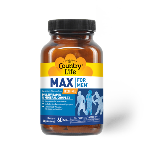 MAX For Men® Iron Free Multivitamin