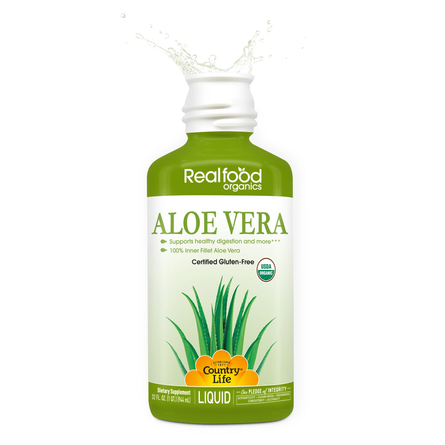 Realfood Organics® Liquid Aloe Vera media carousel view 4