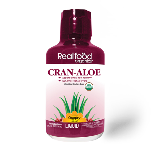 cranberry aloe Realfood Organics® Cran-Aloe Liquid – Country Life Vitamins