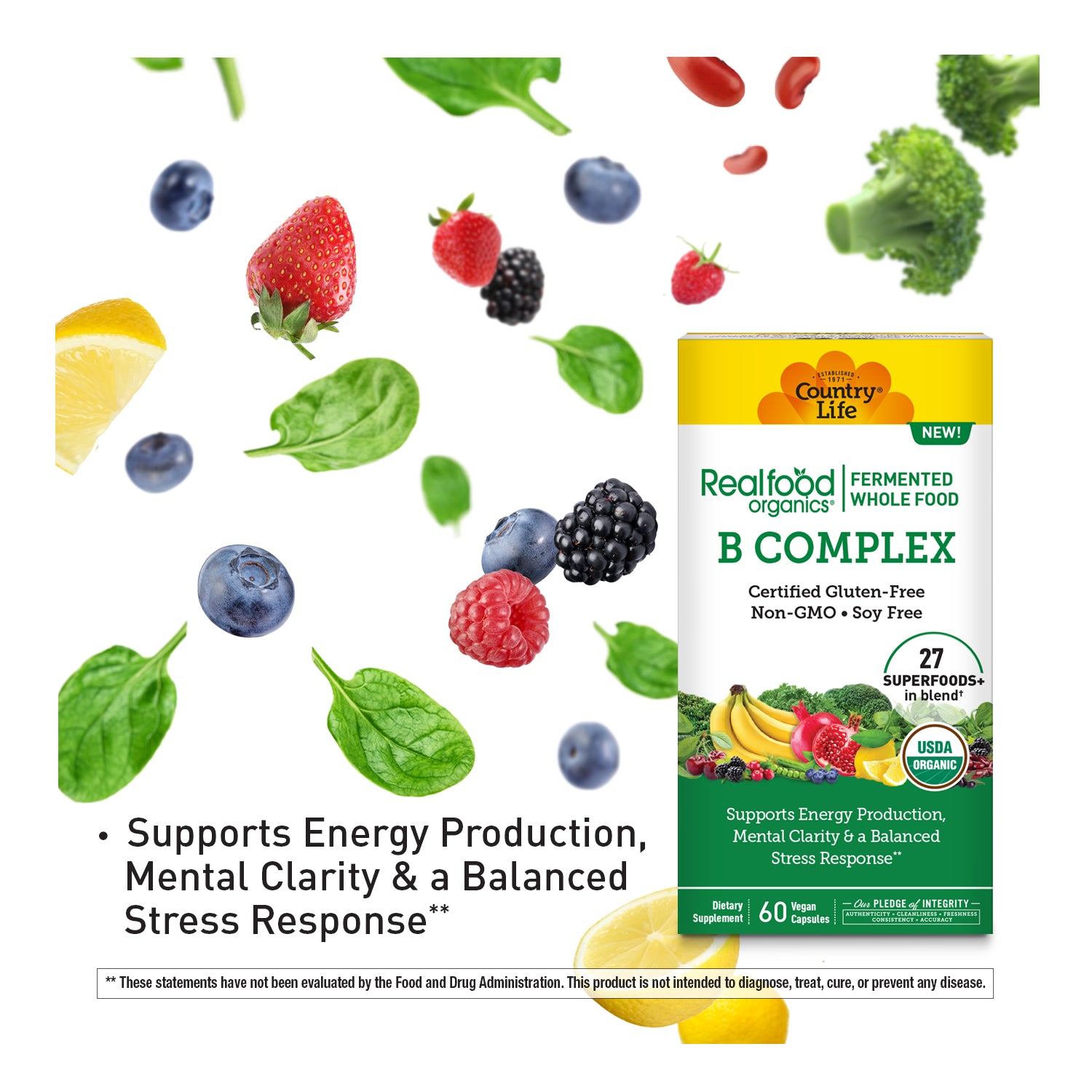 Real Food Organics B Complex