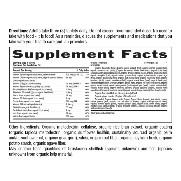 Realfood Organics® Prenatal Multivitamin