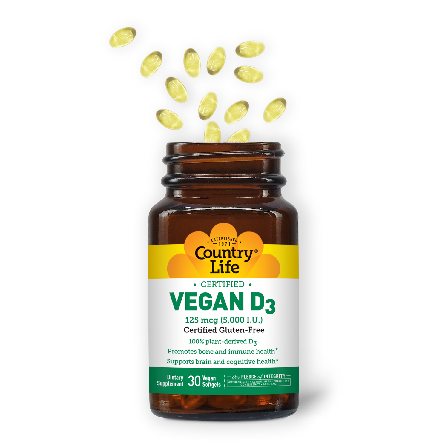 Vegan D3 Softgels