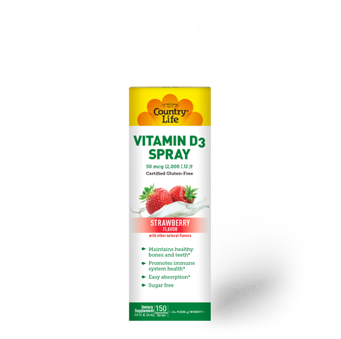 Vitamin D3 Spray – Strawberry