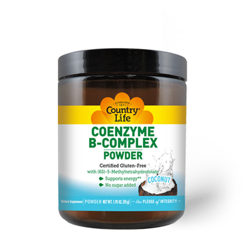 Coenzyme B-Complex Powder Coconut 1.7oz