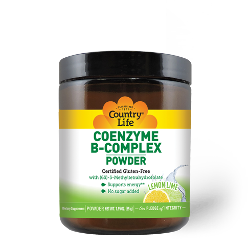 Coenzyme B-Complex Powder Lemon Lime 1.7oz