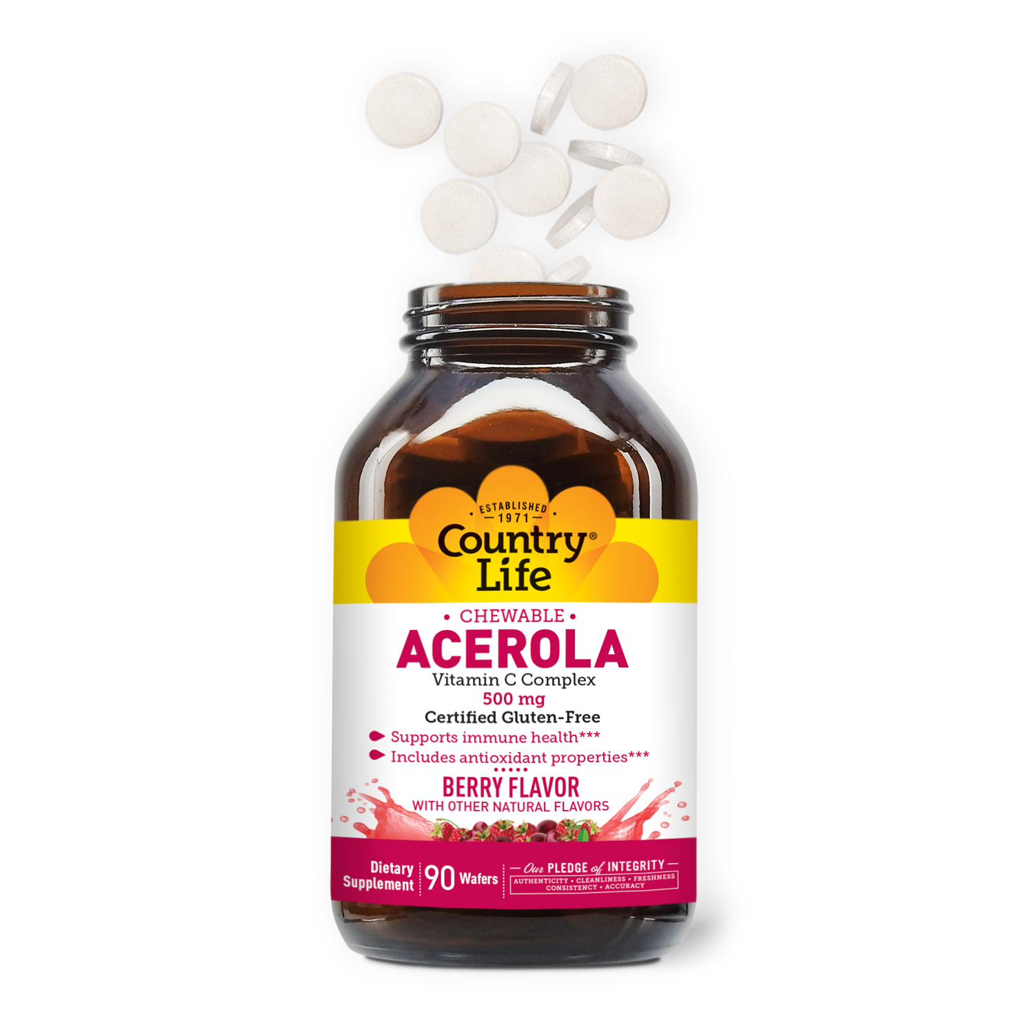 Chewable Acerola 500 mg