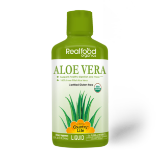 Realfood Organics® Liquid Aloe Vera – 32oz Liquid